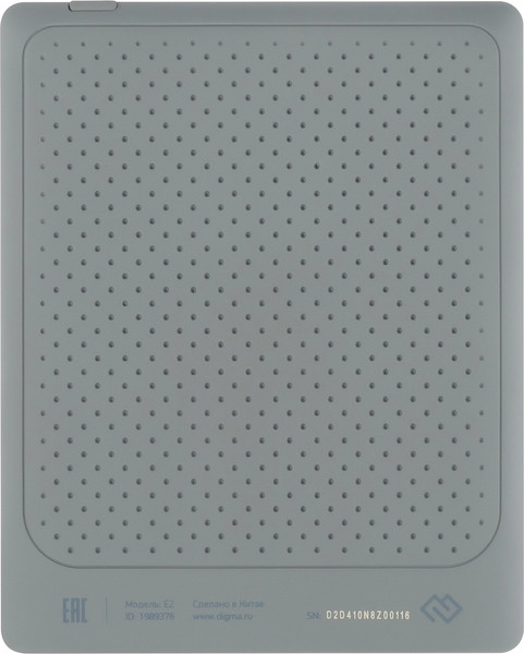 Изображение товара Электронная книга Digma E2 5.83 E-Ink (светло-серый)
