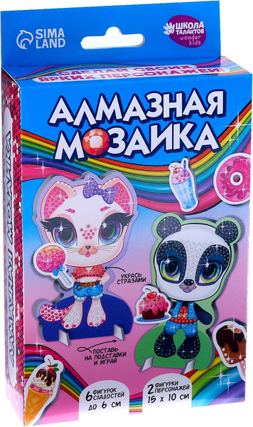 Изображение товара Набор алмазной вышивки Школа талантов Фигурка. Сладости / 9468110