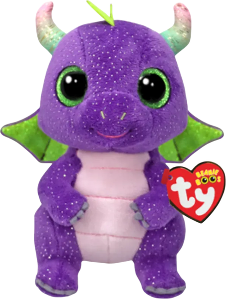 Изображение товара Мягкая игрушка TY Beanie Boo's Дракон Daphne серии / 37362