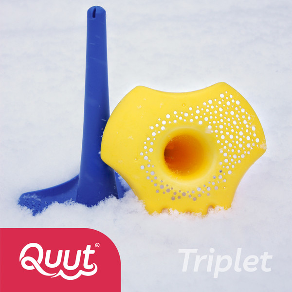 Изображение товара Грабли для песочницы Quut Triplet / 170013 (вишневый-красный)