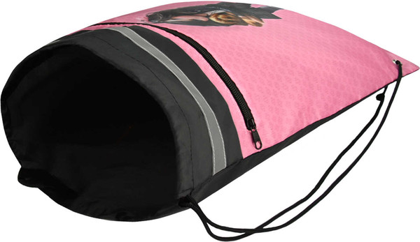 Изображение товара Мешок для обуви Феникс+ Брюнетка с собачкой / 69182