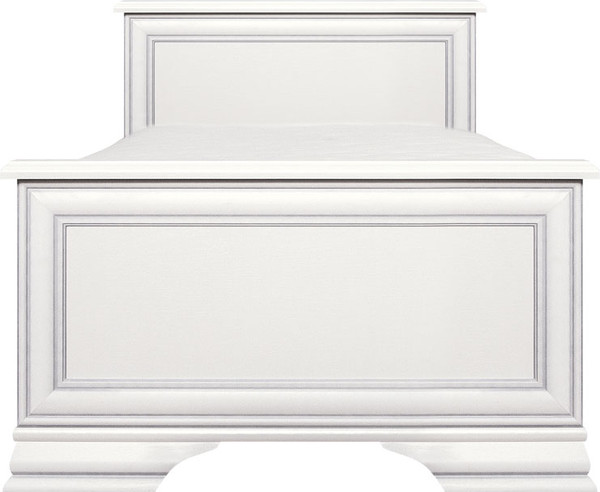 Изображение товара Односпальная кровать Black Red White Kentaki S320-LOZ90х200 Д (белый/белый)