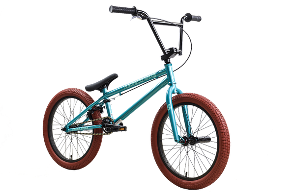 Изображение товара Велосипед STARK Madness BMX 5 2025 (бирюзовый/зеленый/коричневый, разобранный, в коробке)