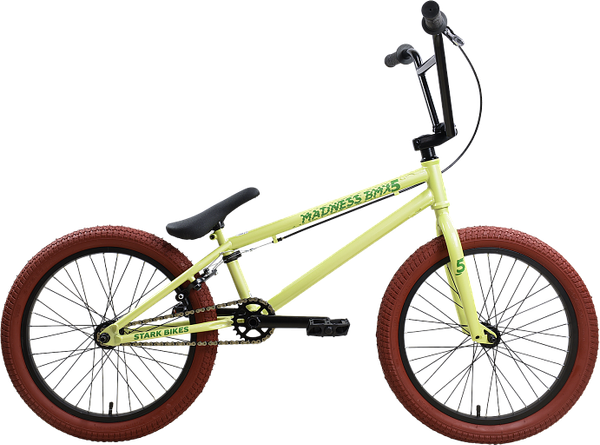 Изображение товара Велосипед STARK Madness BMX 5 2025 (оливковый/зеленый/коричневый, разобранный, в коробке)