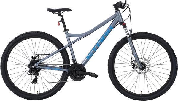 Изображение товара Велосипед STARK Slash 29.1 D 2025 (L/20, серебристый металлик/синий, разобранный, в коробке)