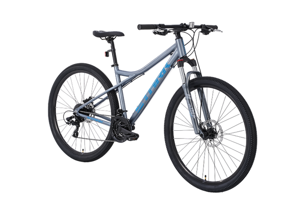 Изображение товара Велосипед STARK Slash 29.1 D 2025 (L/20, серебристый металлик/синий, разобранный, в коробке)