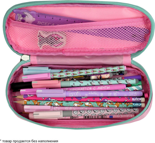 Изображение товара Пенал Феникс+ Сердечко на розовом / 68332