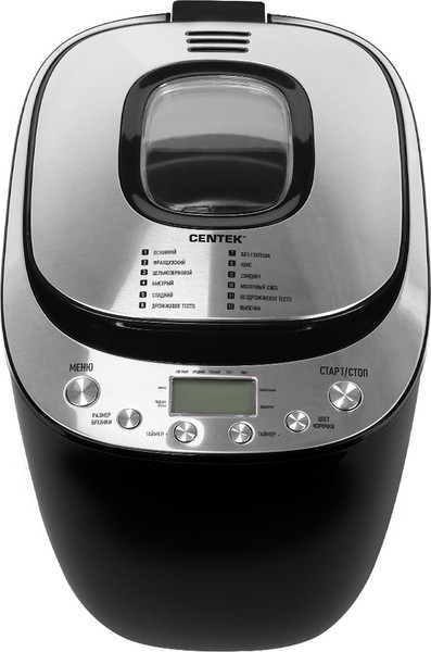 Изображение товара Хлебопечка Centek CT-1418 (пластик/сталь)