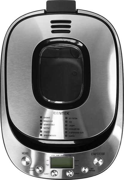 Изображение товара Хлебопечка Centek CT-1418 (пластик/сталь)