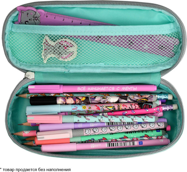 Изображение товара Пенал Феникс+ Котик на мятном / 68334