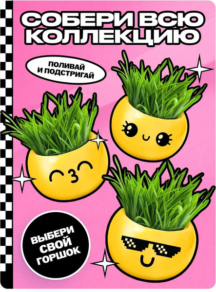 Изображение товара Набор для выращивания растений Эврики Поцелуйчик / 10588749