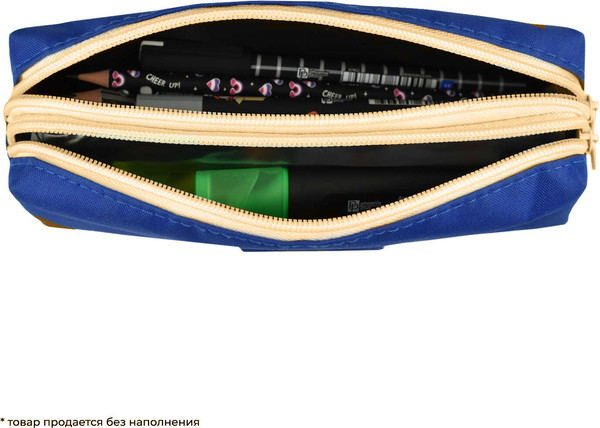 Изображение товара Пенал Феникс+ Нет зубрежке! / 68377 (синий)