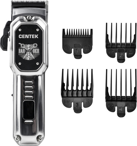 Изображение товара Машинка для стрижки волос Centek CT-2107 (сталь)