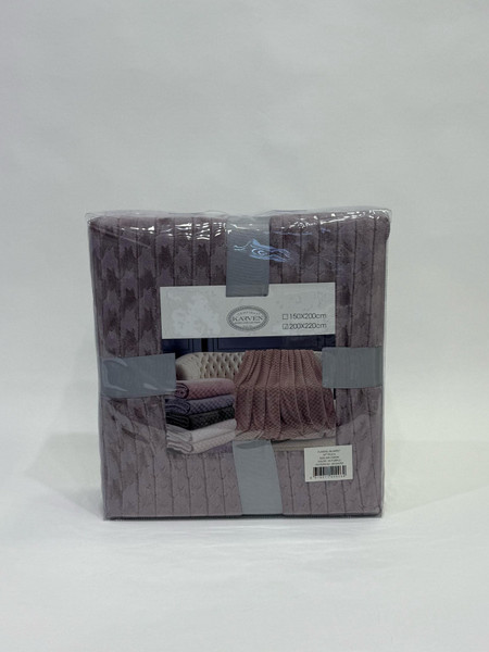 Изображение товара Плед Karven Фланель Евро / PL014 JACQAURD v6/Purple