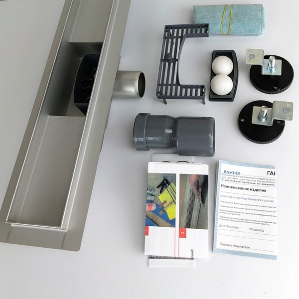 Изображение товара Трап для душа Teymi Lori T90381 (нержавеющая сталь)