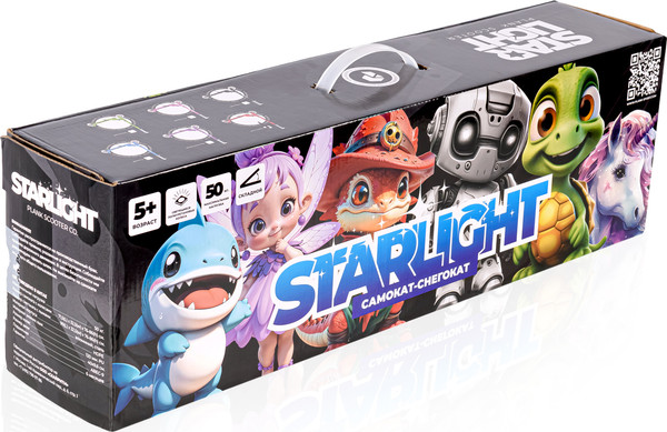 Изображение товара Самокат-снегокат Plank Starlight-SNW P24-STARLIGHT-BZ (синий)
