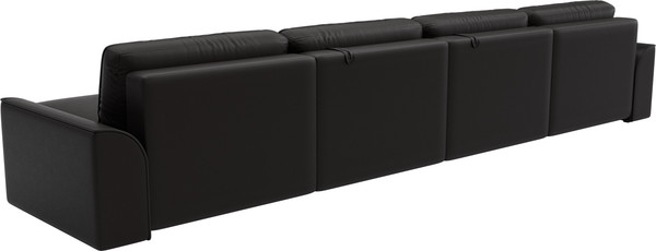 Изображение товара Диван П-образный Лига Диванов Лига-048 лонг / 128350 (экокожа коричневый)