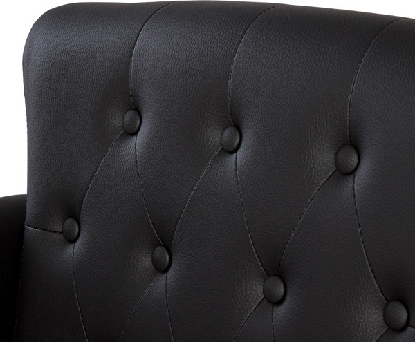 Изображение товара Кресло парикмахерское Элеганс Грейс (черный)