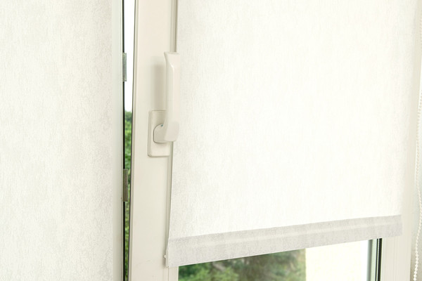 Изображение товара Рулонная штора Delfa Сантайм Марс Жаккард СРШ-03Д 27011 (160x170, белый)