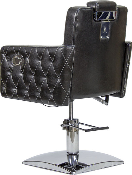 Изображение товара Кресло парикмахерское Элеганс МД - 166 (черный, регулировка спинки и подголовника)