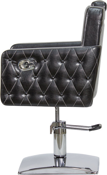 Изображение товара Кресло парикмахерское Элеганс МД - 166 (черный, регулировка спинки и подголовника)