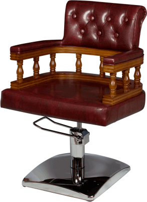 Изображение товара Кресло парикмахерское Элеганс МД-170 (коричневый)