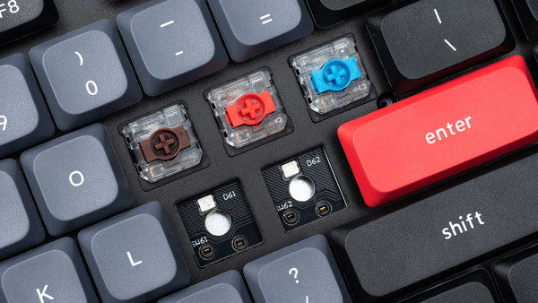 Изображение товара Клавиатура Keychron K13 Pro Hot Swap Gateron Low Profile Brown Switch / K13P-H3-RU