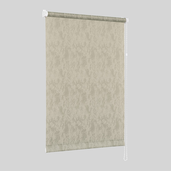 Изображение товара Рулонная штора Delfa Сантайм Марс Жаккард СРШ-03Д 27014 (180x170, серый)