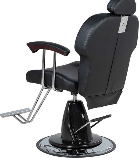 Изображение товара Кресло парикмахерское Элеганс МД-9229 (черный, с откидной спинкой)