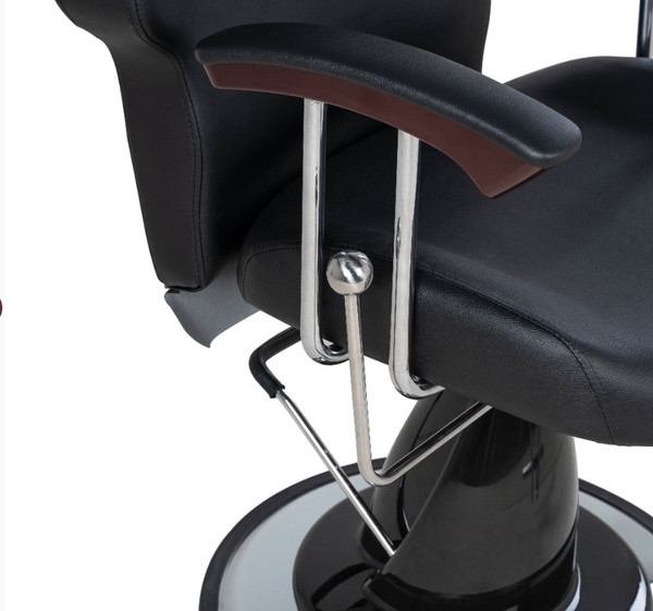 Изображение товара Кресло парикмахерское Элеганс МД-9229 (черный, с откидной спинкой)