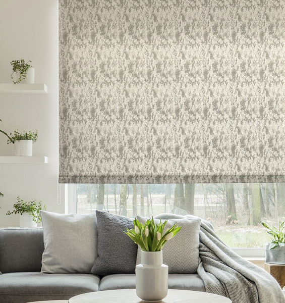 Изображение товара Рулонная штора Delfa Сантайм Марс Жаккард СРШ-03Д 27015 (200x170, темно-серый)