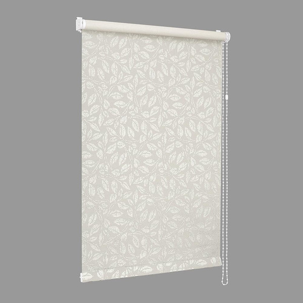 Изображение товара Рулонная штора Delfa Сантайм Металлик Принт Блейд СРШ-03Д 7531 (120x170, кремовый)