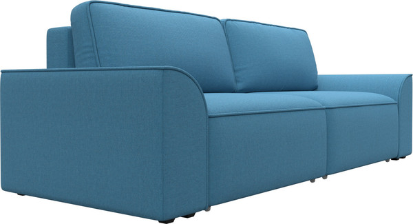 Изображение товара Диван Лига Диванов Лига-048 / 128217 (рогожка амур голубой)