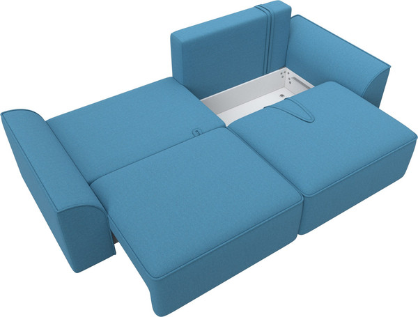 Изображение товара Диван Лига Диванов Лига-048 / 128217 (рогожка амур голубой)