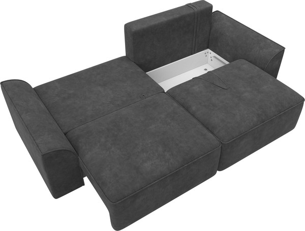 Изображение товара Диван Лига Диванов Лига-048 / 128220 (велюр темно-серый)