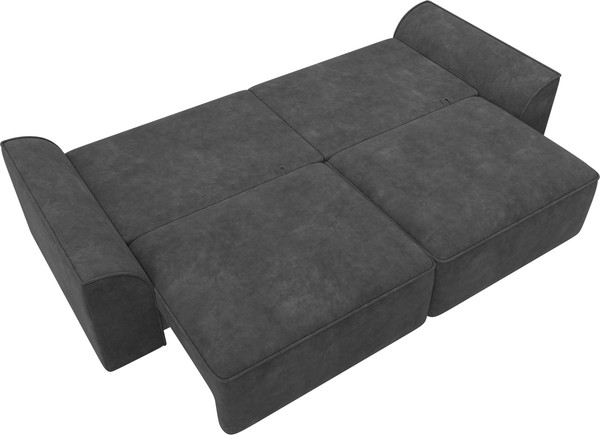 Изображение товара Диван Лига Диванов Лига-048 / 128220 (велюр темно-серый)