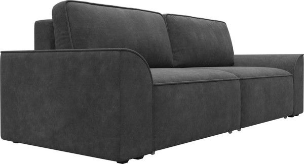 Изображение товара Диван Лига Диванов Лига-048 / 128220 (велюр темно-серый)