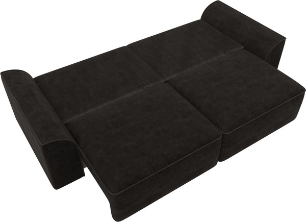 Изображение товара Диван Лига Диванов Лига-048 / 128223 (велюр коричневый)