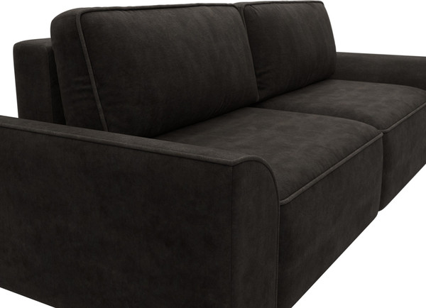 Изображение товара Диван Лига Диванов Лига-048 / 128223 (велюр коричневый)