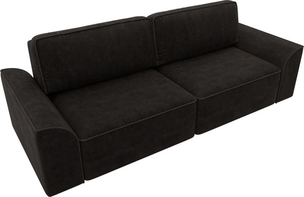 Изображение товара Диван Лига Диванов Лига-048 / 128223 (велюр коричневый)