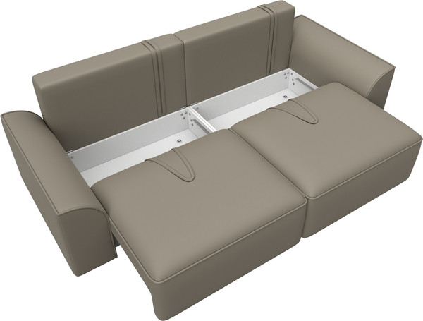 Изображение товара Диван Лига Диванов Лига-048 / 128224 (экокожа бежевый)