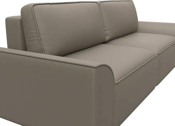 Изображение товара Диван Лига Диванов Лига-048 / 128224 (экокожа бежевый)