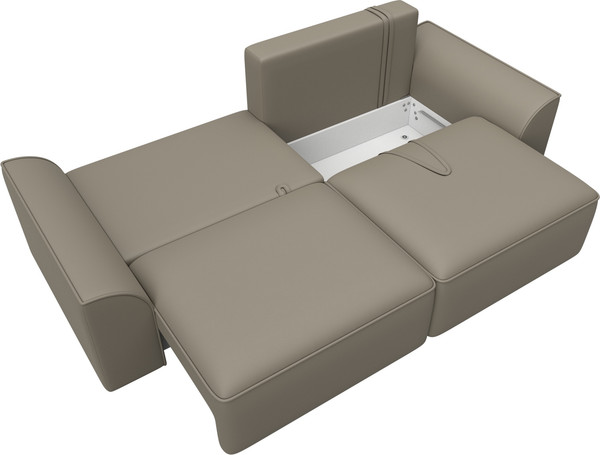 Изображение товара Диван Лига Диванов Лига-048 / 128224 (экокожа бежевый)