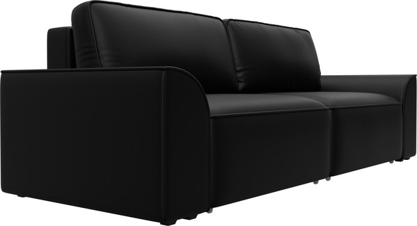 Изображение товара Диван Лига Диванов Лига-048 / 128227 (экокожа черный)