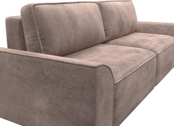 Изображение товара Диван Лига Диванов Лига-048 / 128230 (велюр бежевый)