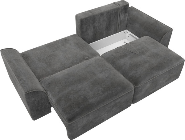 Изображение товара Диван Лига Диванов Лига-048 / 128232 (велюр серый)