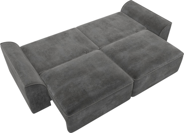 Изображение товара Диван Лига Диванов Лига-048 / 128232 (велюр серый)