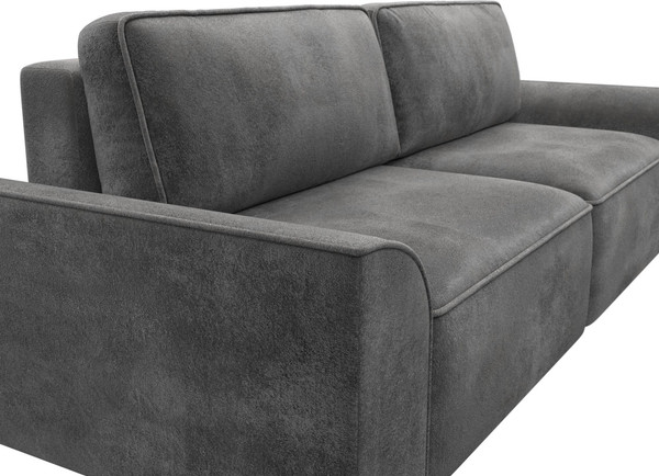 Изображение товара Диван Лига Диванов Лига-048 / 128232 (велюр серый)