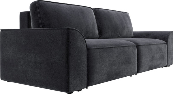 Изображение товара Диван Лига Диванов Лига-048 / 128233 (велюр темно-серый)