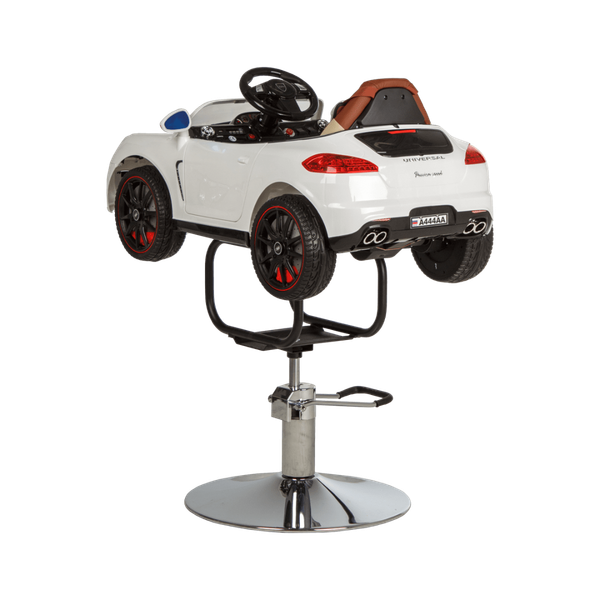 Изображение товара Кресло парикмахерское Элеганс Машинка детское (белый)